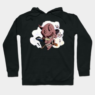 japan mask hannya Hoodie